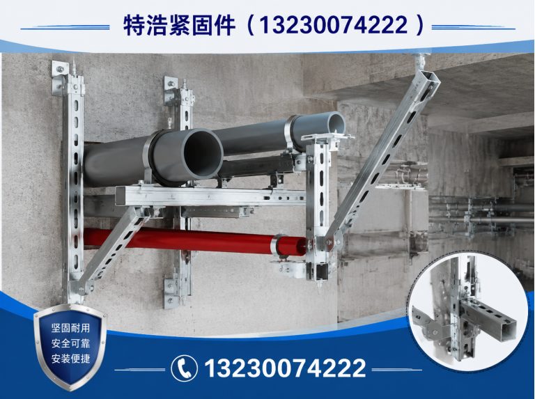 广平县管廊支架展示图